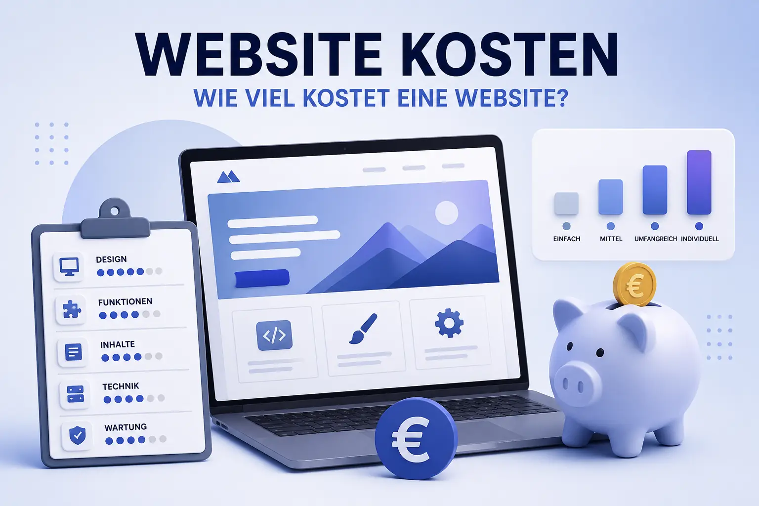 Webdesign Blog für mehr digitale Sichtbarkeit 71 Website Kosten | Wie viel kostet eine Website?