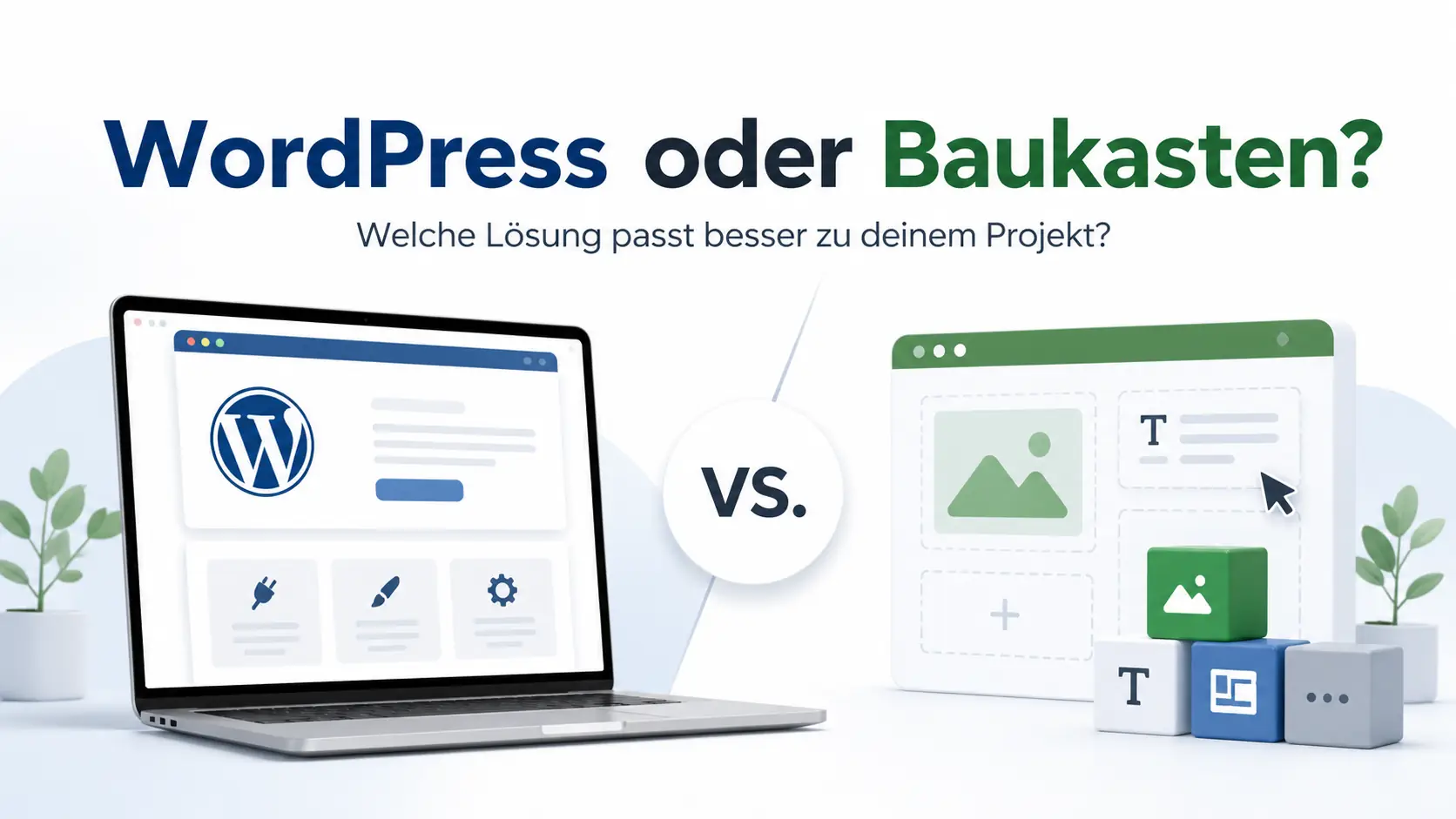 Webdesign Blog für mehr digitale Sichtbarkeit 65 WordPress oder Baukasten? Warum die Wahl entscheidend ist
