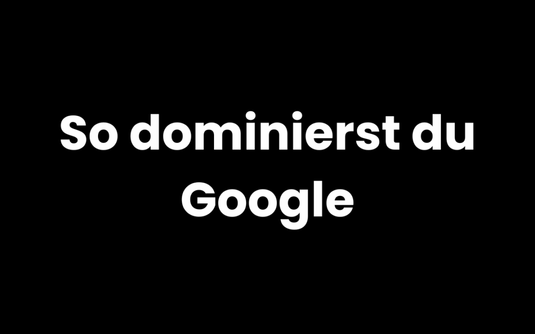 SEO-Strategie 2025: So dominierst du Google