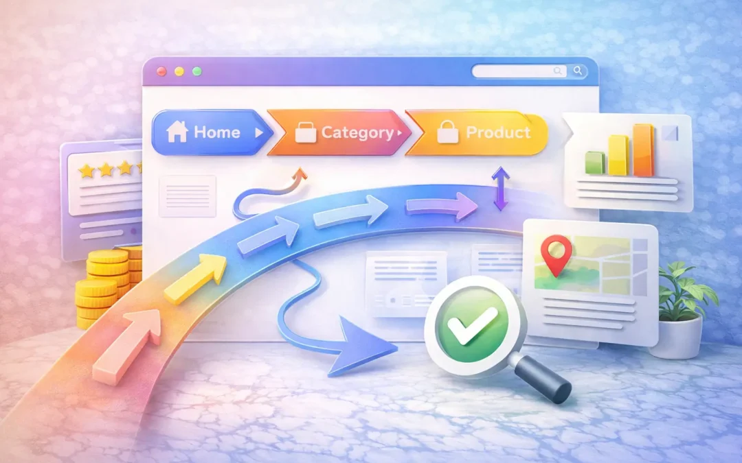 Breadcrumb Navigation clever nutzen – 5 starke Vorteile