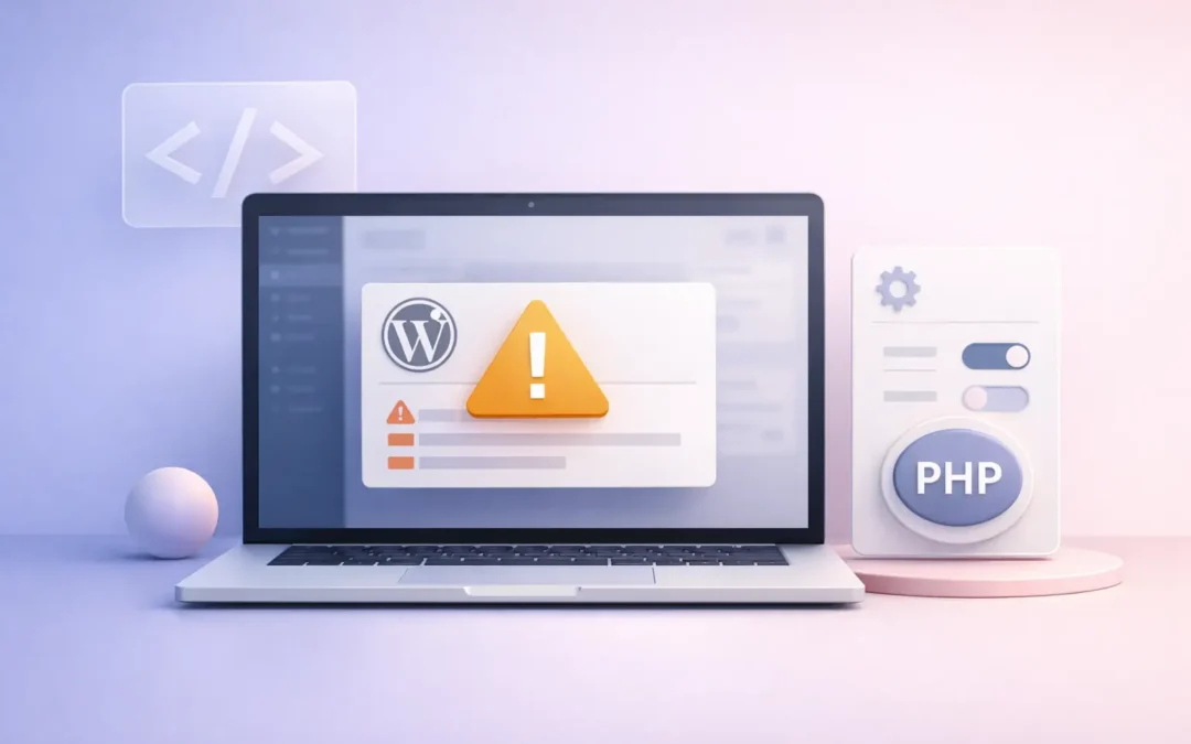 PHP-Update: WordPress-Fehler einfach beheben