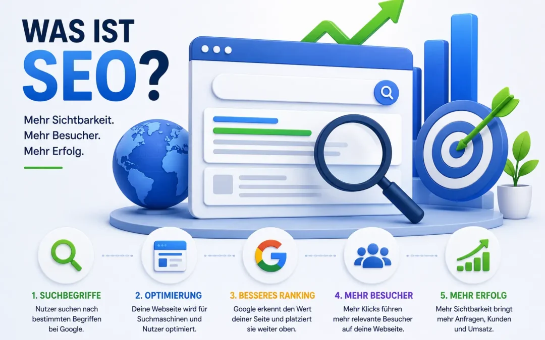 Was ist SEO? So maximierst du die Sichtbarkeit deines Business zu 100%