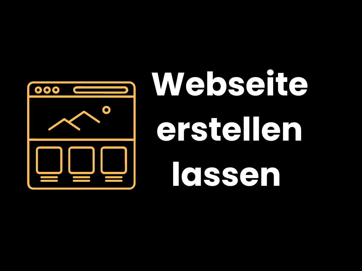 Symbolgrafik für professionelle Webseitenerstellung – ideal für kleine Betriebe und Selbstständige