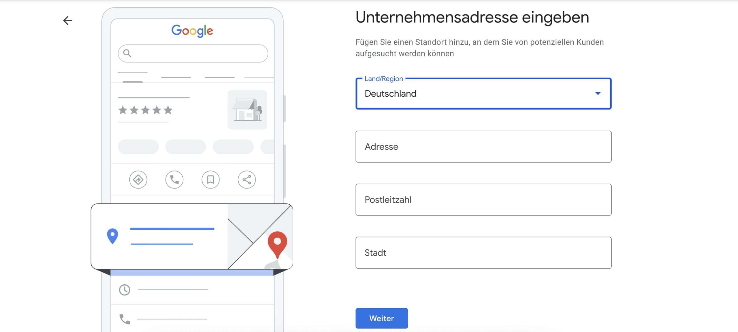 Unternehmensadresse ins Google Profil eintragen – für bessere Sichtbarkeit auf Google Maps und lokale Kundenbindung