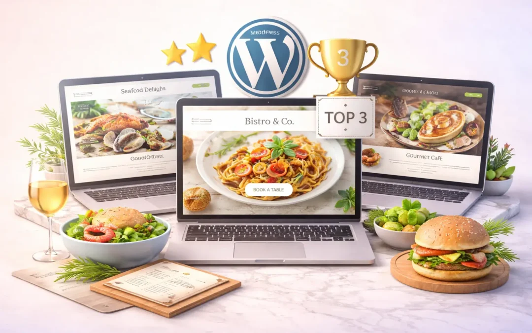 Die 3 besten WordPress Restaurant Themes 2025