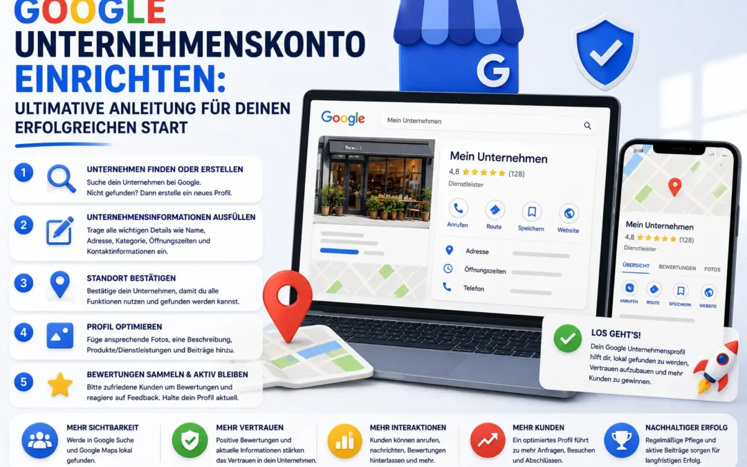 Google Unternehmenskonto einrichten: Ultimative Anleitung für deinen erfolgreichen Start