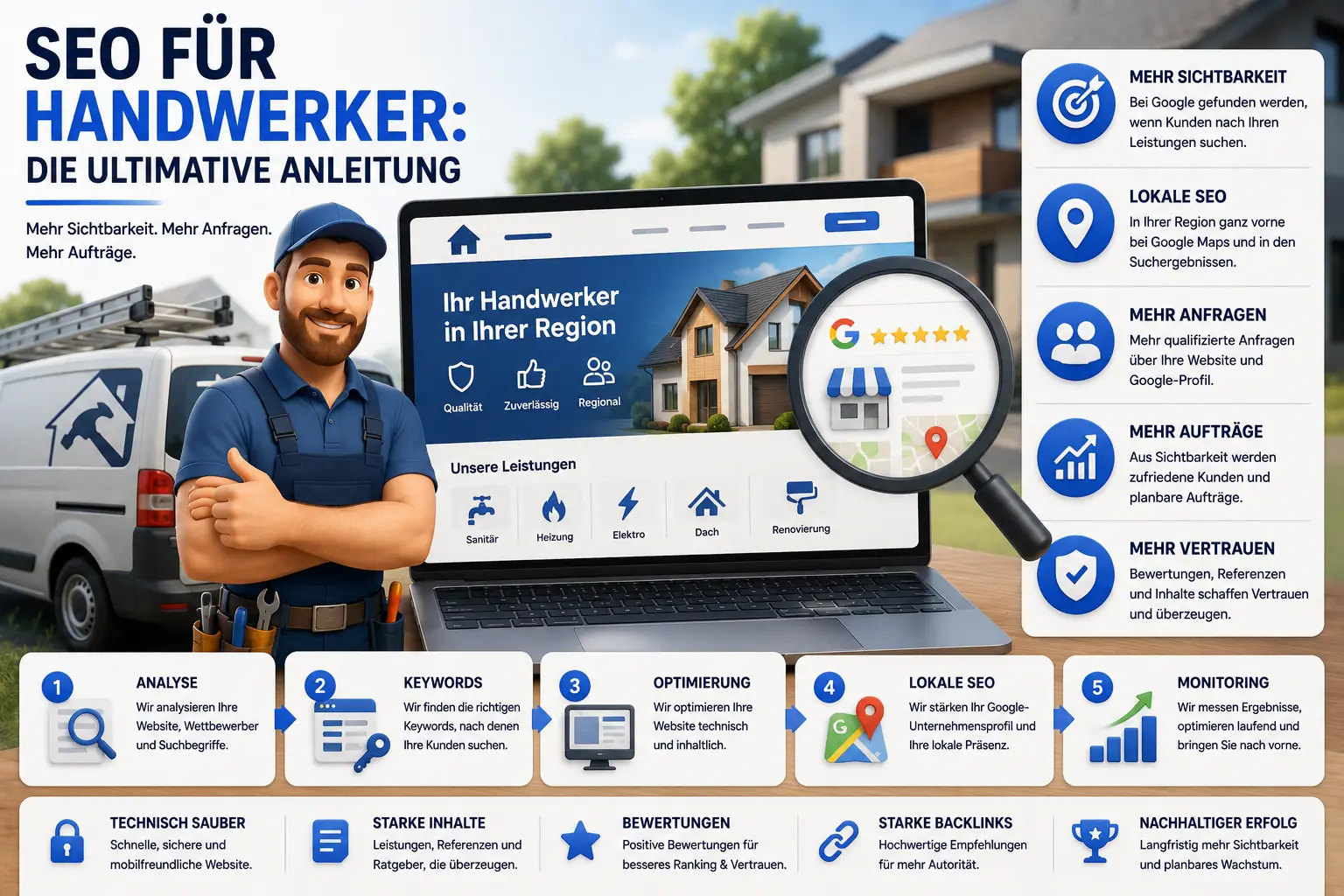 Webdesign Blog für mehr digitale Sichtbarkeit 42 SEO für Handwerker: die ultimative Anleitung