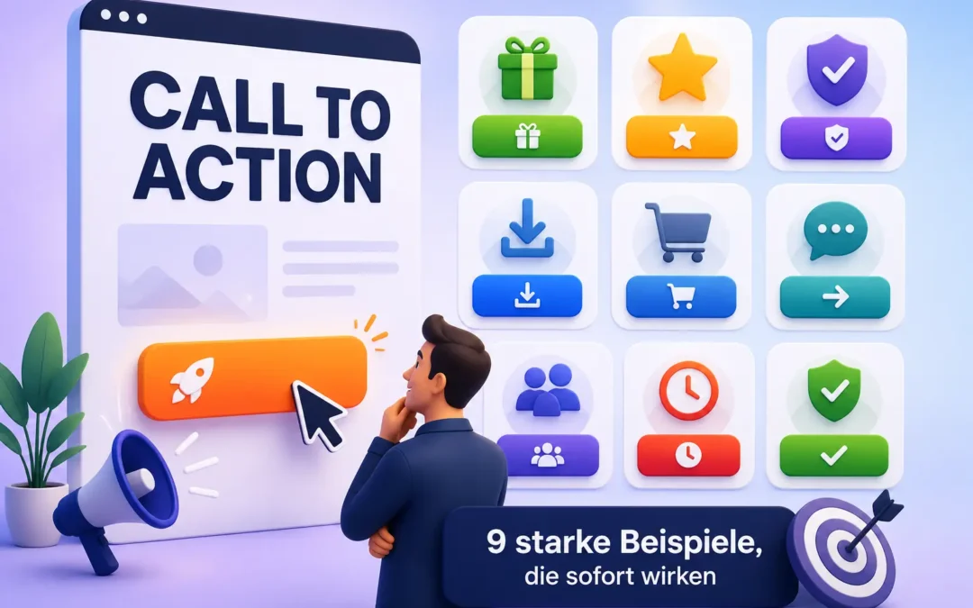 Call to Action: 9 starke Beispiele, die sofort wirken