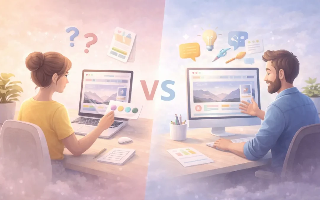 Website selbst erstellen oder Webdesigner beauftragen?