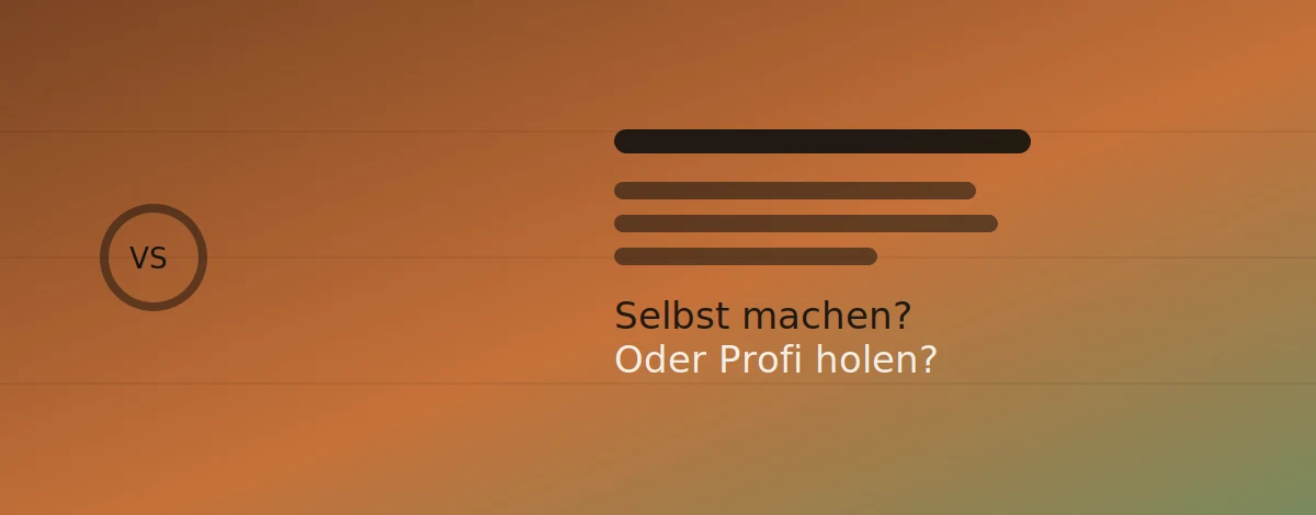 Webdesign Blog für mehr digitale Sichtbarkeit 15 Website selbst erstellen oder Webdesigner beauftragen?