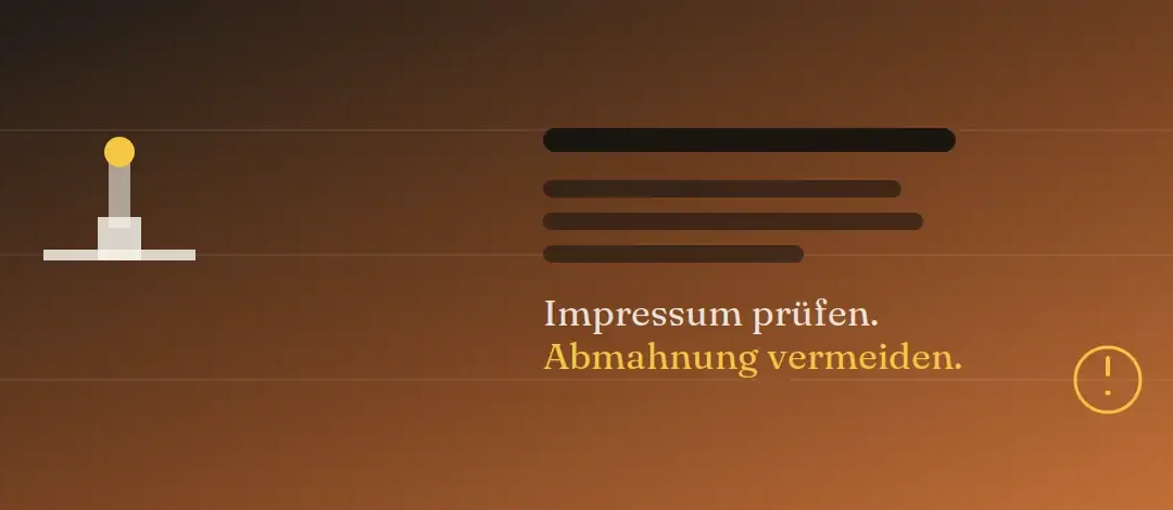 Abmahnung Impressum: Was du jetzt ändern musst