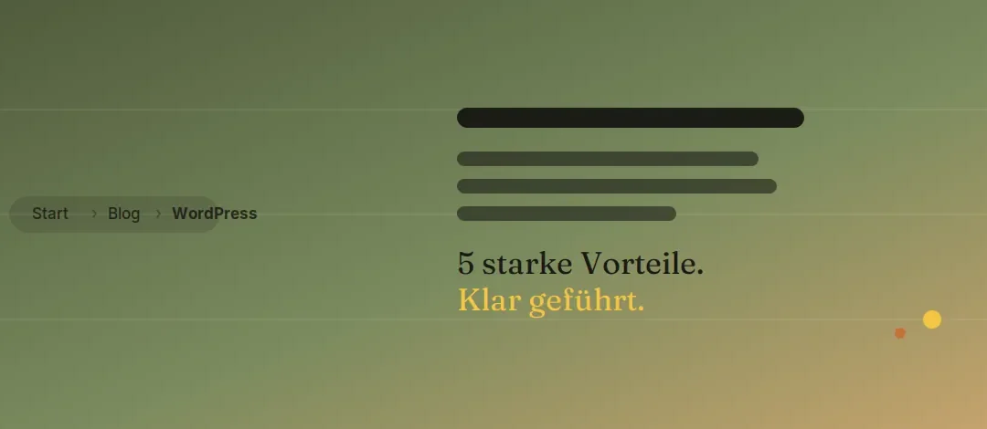 Breadcrumb-Navigation: Mehr Übersicht & bessere Usability