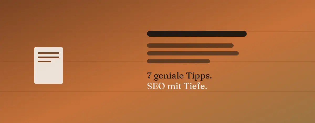 Blogbeitrag schreiben: 7 geniale SEO Tipps