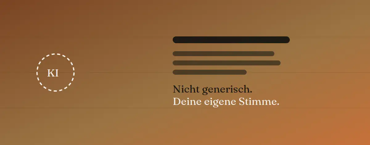 KI für Website-Texte nutzen, ohne generisch zu klingen
