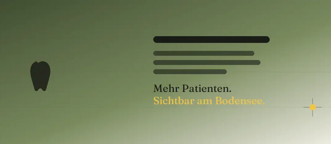 SEO für Zahnärzte am Bodensee – Höher ranken & mehr Patienten anlocken